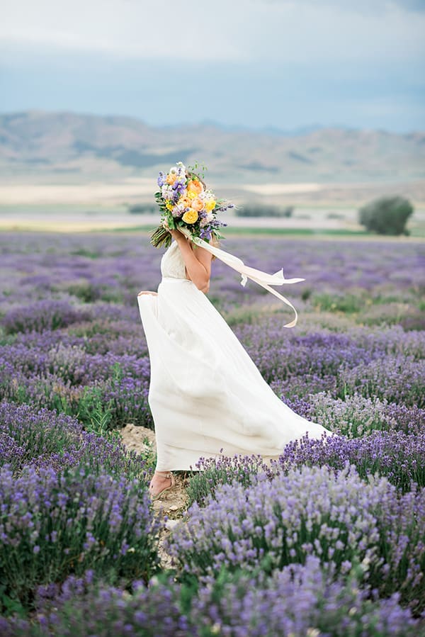 Lavender Fields Forever Utah Valley Bride