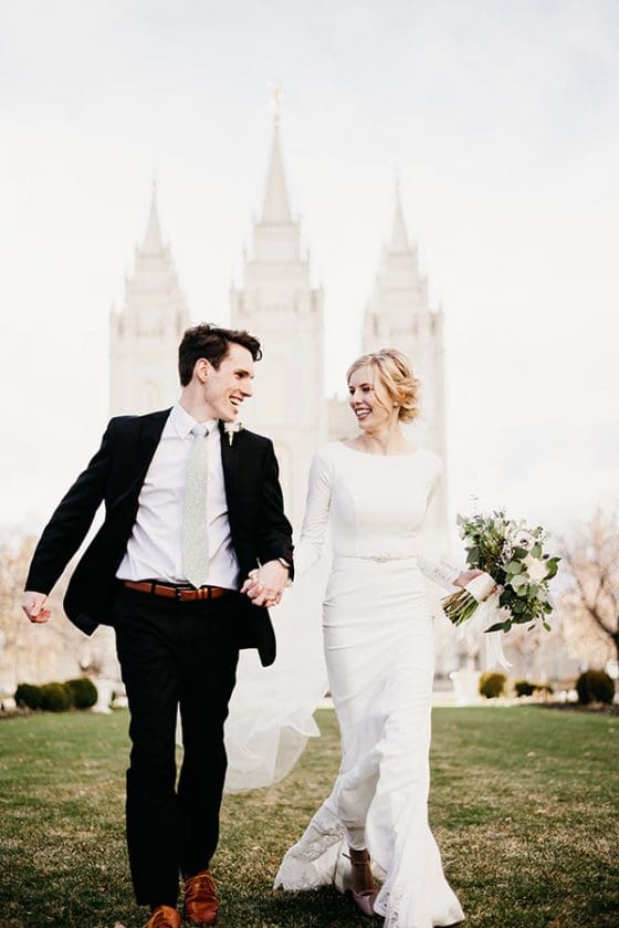 Brenna + Sam Utah Valley Bride