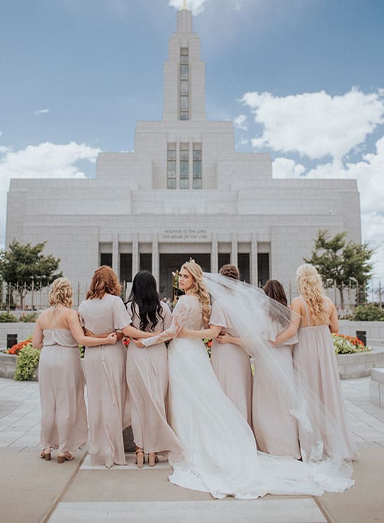 draper LDS temple – Utah Valley Bride