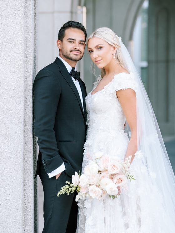 Meg + Darrell – Utah Valley Bride