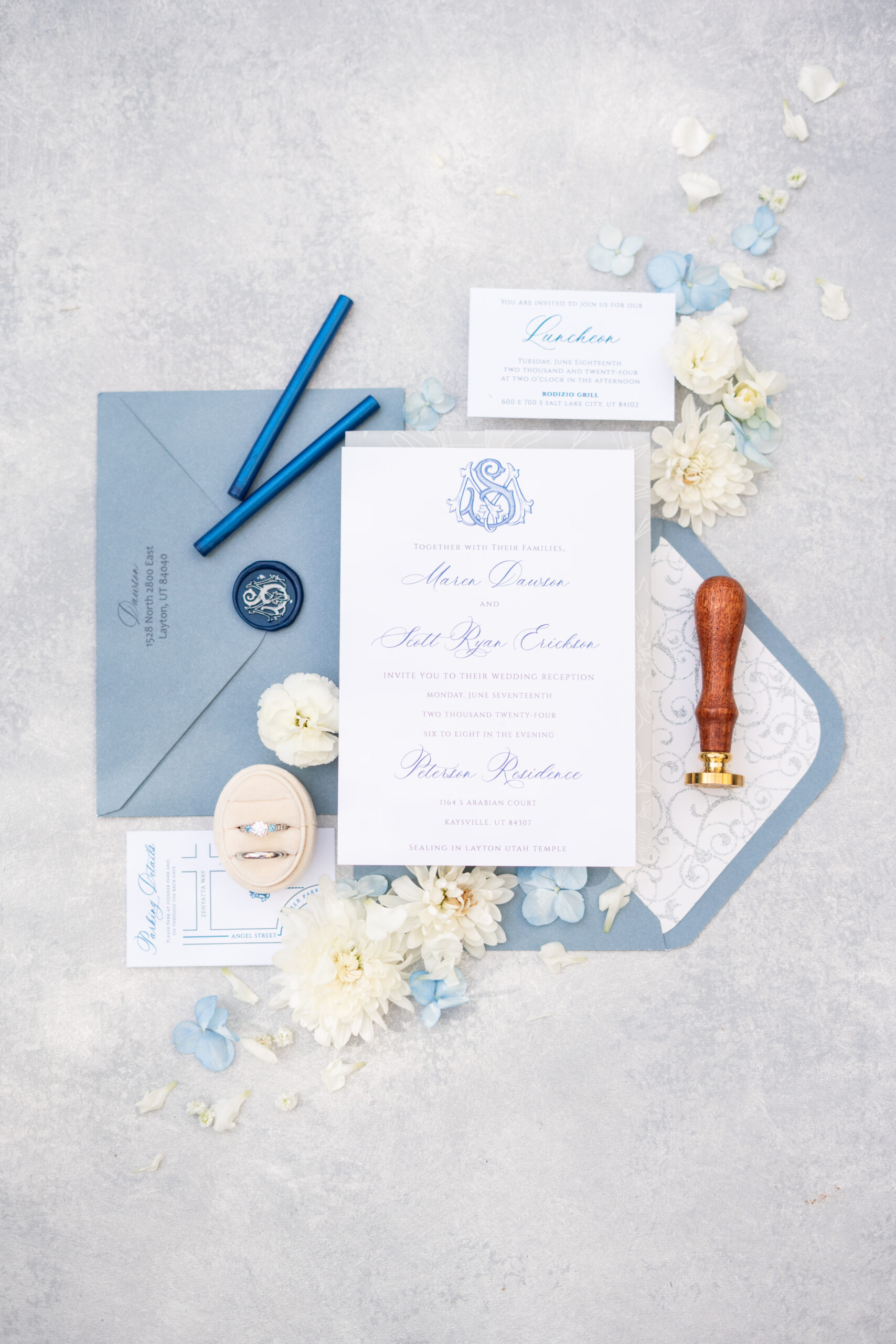 Flat Lay Invite